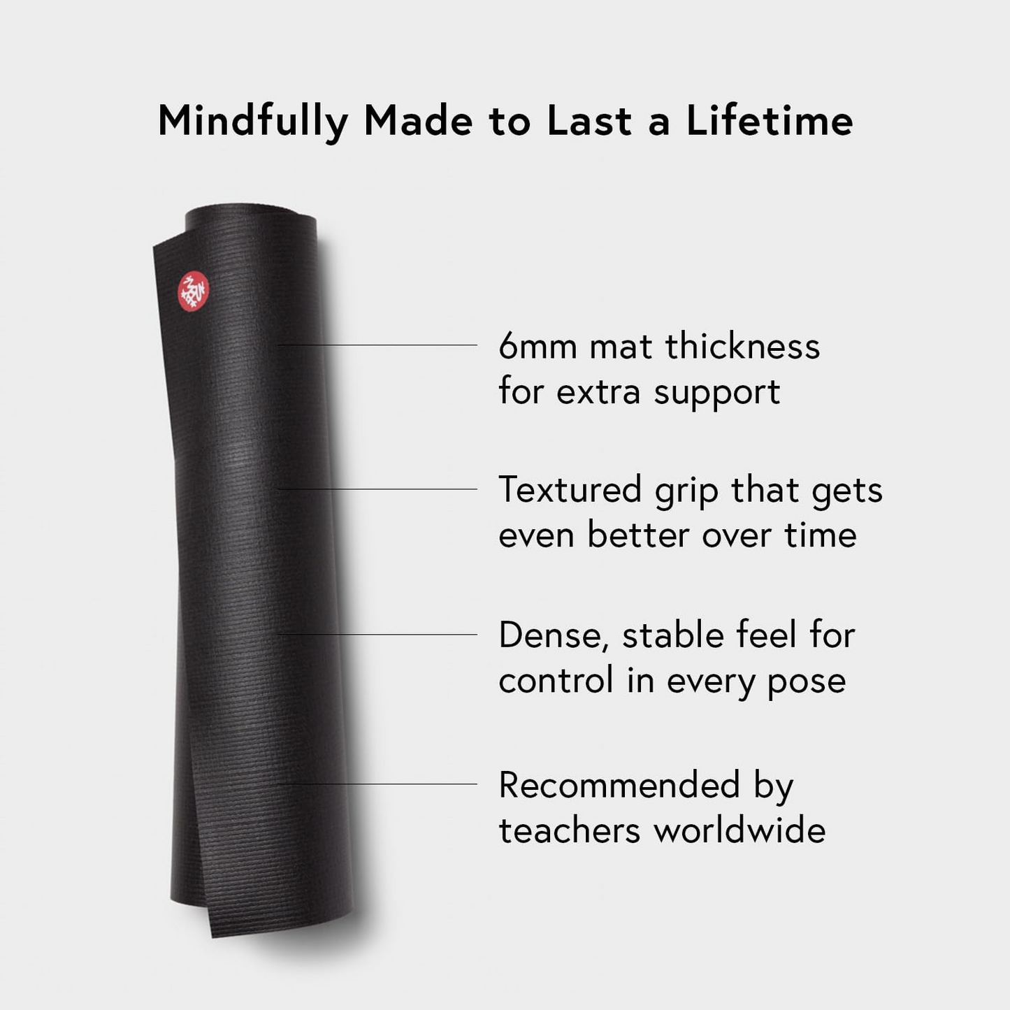 Manduka PRO Yoga Mat - 6mm